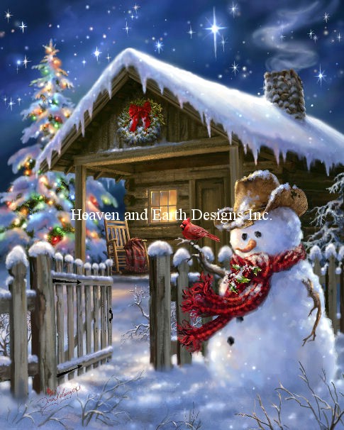 Supersized Christmas Cottage DG - Click Image to Close